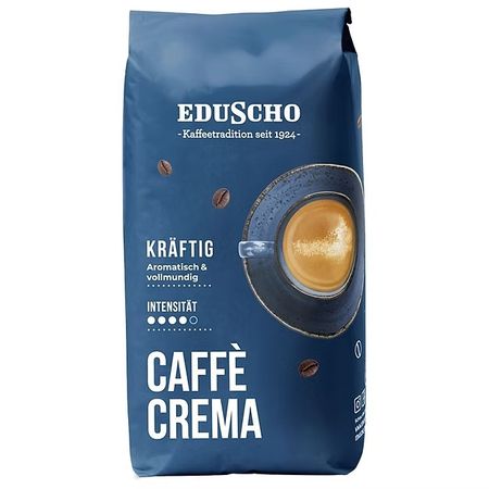 EDUSCHO CAFFEE CREMA KRAFTIG KAWA ZIARNISTA 1KG