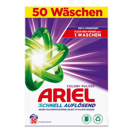 ARIEL COLOR PROSZEK DO PRANIA TKANIN KOLOR 50 PRAŃ