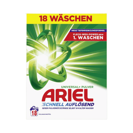 ARIEL UNIVERSAL PROSZEK DO PRANIA TKANIN UNIWERSALNY 18 PRAŃ