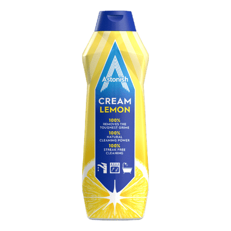 ASTONISH CREAM LEMON MLECZKO CZYSZCZĄCE CYTRYNOWE 500 ML
