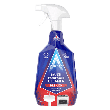 ASTONISH MULTI PURPOSE CLEANER SPRAY DO CZYSZCZENIA Z WYBIELACZEM 750 ML