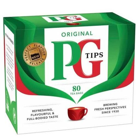 PG TIPS ANGIELSKA HERBATA CZARNA 80 TOREBEK