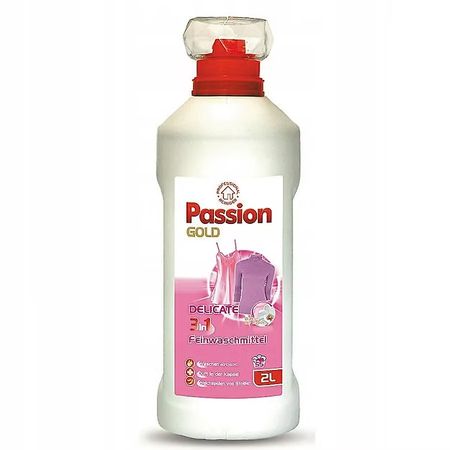 PASSION GOLD DELICATE GEL 3IN1 ŻEL DO PRANIA TKANIN DELIKATNYCH 55 PRAŃ 2L
