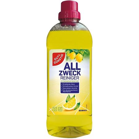 G&G ALLZWECK REINIGEN ZITRONEFRISCHE PŁYN DO MYCIA PODŁÓG CYTRYNOWY 1L