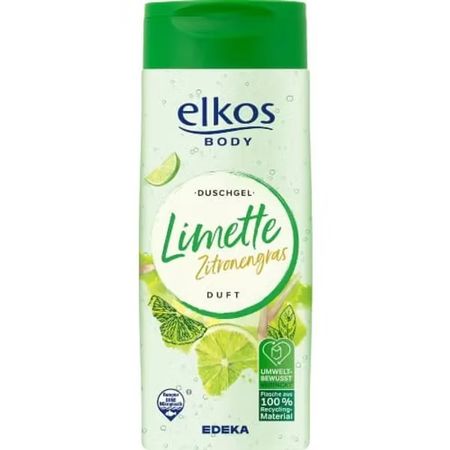 ELKOS DUSCHGEL LIMONKA & TRAWA CYTRYNOWA ŻEL POD PRYSZNIC 300ML