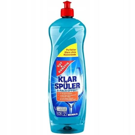 G&G KLARSPULER PŁYN NABŁYSZCZAJĄCY DO ZMYWAREK 1L