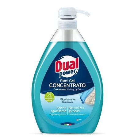 DUAL POWER PIATTI GEL BICARBONATO SKONCENTROWANY PŁYN DO MYCIA NACZYŃ 1L