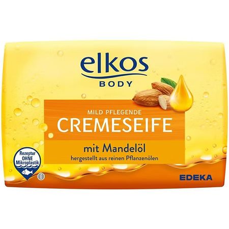 ELKOS CREMSEIFE MYDŁO W KOSTCE Z OLEJKIEM MIGDAŁOWYM 150G
