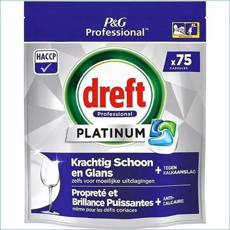 DREFT PROFESSIONAL ALL IN 1 KAPSUŁKI DO ZMYWANIA 75 SZT.