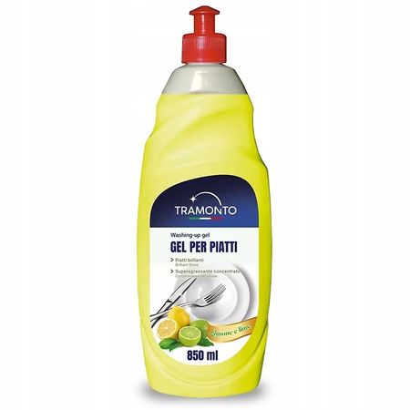 TRAMONTO GEL PER PIATTI CYTRYNA - LIMONKA KONCENTRAT DO MYCIA NACZYŃ 850ML