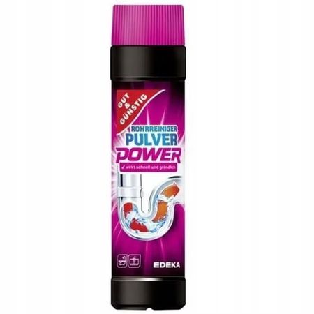 G&G ROHRREINIGER PULVER POWER UDRAŻNIACZ DO RUR W GRANULKACH 600G