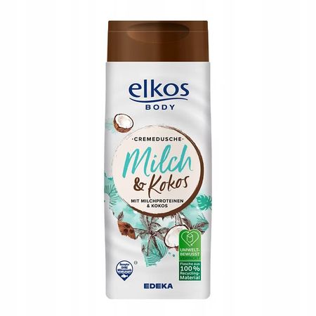 ELKOS BODY DUSCHGEL MLEKO I KOKOS ŻEL POD PRYSZNIC 300ML