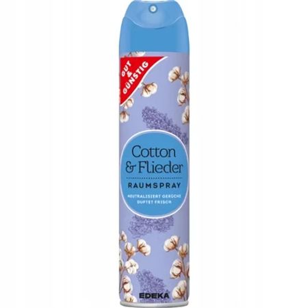 G&G COTTON & FLIEDRE ODŚWIEŻACZ W SPRAYU 300ML