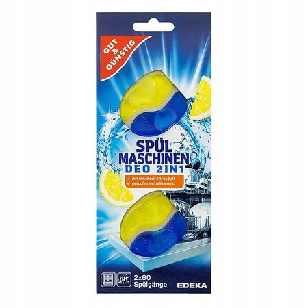 G&G SPUL MASCHINEN DEO ZAPACH DO ZMYWARKI 2 SZT.