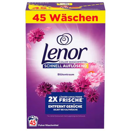 LENOR COLOR BLUTETRAUM PROSZEK DO PRANIA 45 PRAŃ