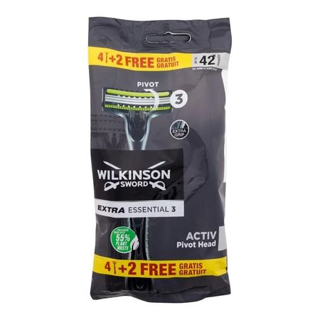 WILKINSON SWORD EXTRA ESSENTIAL 3 MASZYNKI DO GOLENIA 6 SZT.