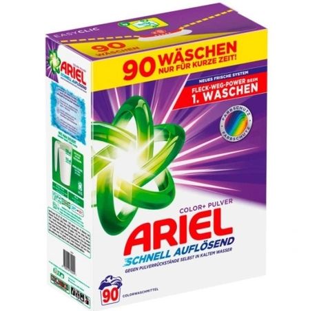 ARIEL COLOR PULVER PROSZEK DO PRANIA 90 PRAŃ 4,95KG