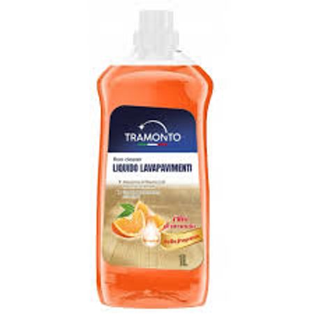 TRAMONTO PŁYN DO MYCIA PANELI I LAMNATÓW Z OLEJKIEM POMARAŃCZOWYM 1L