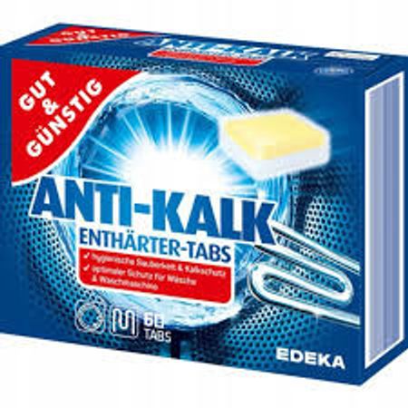 G&G ANTIKALK ENTHARTER TABS TABLETKI DO CZYSZCZENIA I ODKAMIENIANIA PRALKI 60 SZT.