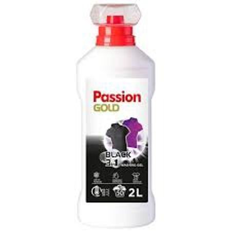 PASSION GOLD BLACK 3IN1 ŻEL DO PRANIA TKANIN CZARNYCH 55 PRAŃ 2L