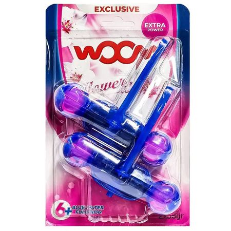 WOOM FLOWERS ZAWIESZKA BARWIĄCA DO WC 2 X 55G