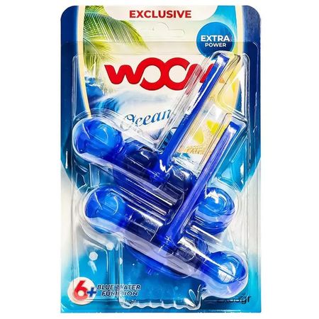 WOOM OCEAN ZAWIESZKA BARWIĄCA DO WC 2 X 55G