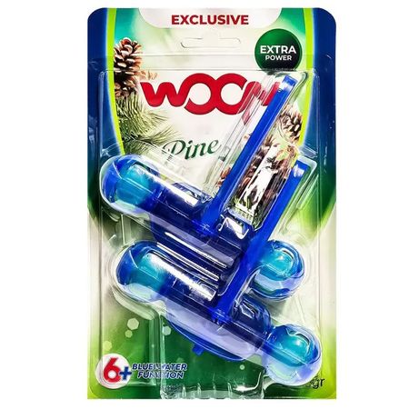 WOOM PINE ZAWIESZKA BARWIĄCA DO WC 2 X 55G