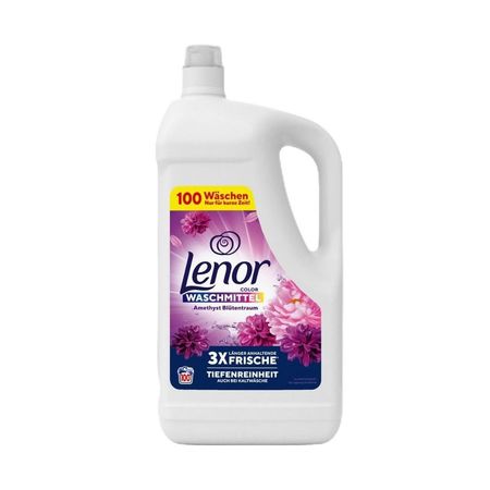 LENOR COLOR WASCHMITTEL AMETHYST BLUMENTRAUM ŻEL DO PRANIA 100 PRAŃ 5L