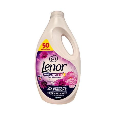 LENOR COLOR WASCHMITTEL AMETHYST BLUMENTRAUM ŻEL DO PRANIA 50 PRAŃ