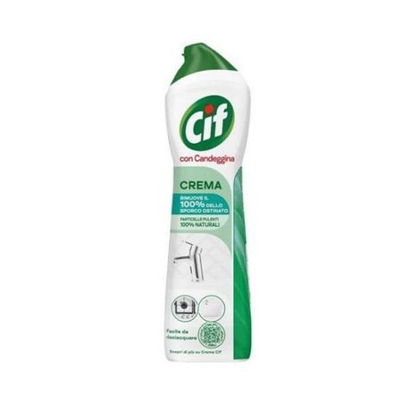 CIF CREME CON CANDEGGINA UNIWERSALNE MLECZKO CZYSZCZĄCE Z WYBIELACZEM 500ML
