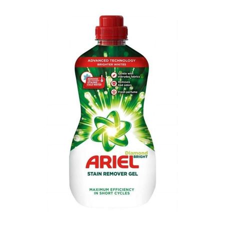 ARIEL STAIN REMOVER GEL DIMONT BRIGHT ODPŁAMIACZ W ŻELU DO BIAŁEGO 950ML