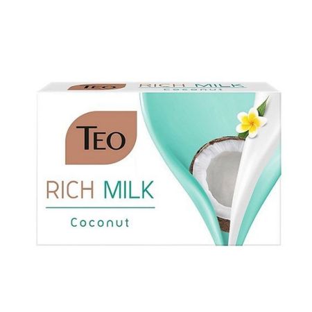 TEO RICH MILK COCONUT MYDŁO W KOSTCE KOKOSOWE 90G