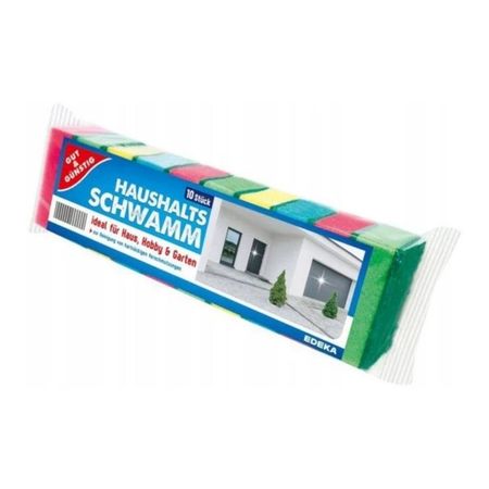 G&G HAUSHALTS SCHWAMM GĄBKI ZYWAKI 10 SZT.