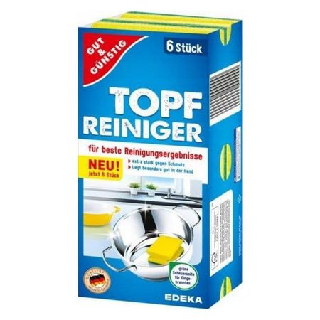 G&G TOPF RINIGER ZMYWAKI KUCHENNE PROFILOWANE 6 SZT.