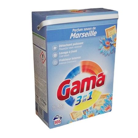 GAMA UNIVERSAL PARFUM SAVON DE MARSEILLE PROSZEK DO PRANIA Z MYDŁEM MARSYLSKIM 105 PRAŃ 