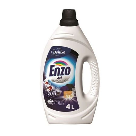 ENZO BLACK GEL 2 IN 1 ŻEL DO PRANIA 100 PRAŃ 4L