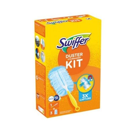 SWIFFER DUSTER KIT MIOTEŁKA DO KURZU + 3 WKŁADY