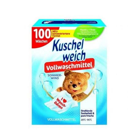 KUSCHEL WEICH VOLLWASCHMITTEL SOMER WIND PROSZEK DO PRANIA 100 PRAŃ 5KG