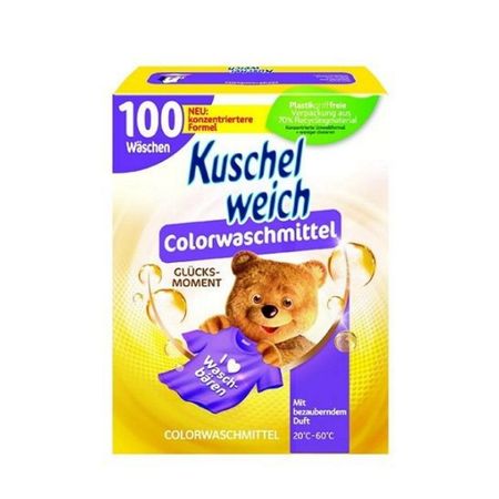 KUSCHEL WEICH COLORWASCHMITTEL GLUCKS MOMENTS 100 PRAŃ 5KG