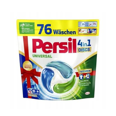 PERSIL UNIVERSAL 4 IN 1 CAPS KAPSUŁKI DO PRANIA 76 SZT.