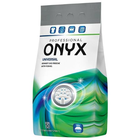 ONYX PROFESSIONAL UNIVERSAL PROSZEK DO PRANIA 166 PRAŃ 10KG