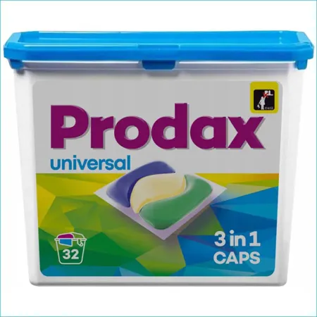 PRODAX UNIVERSAL CAPS 3IN1 KAPSUŁKI DO PRANIA 32 SZT.