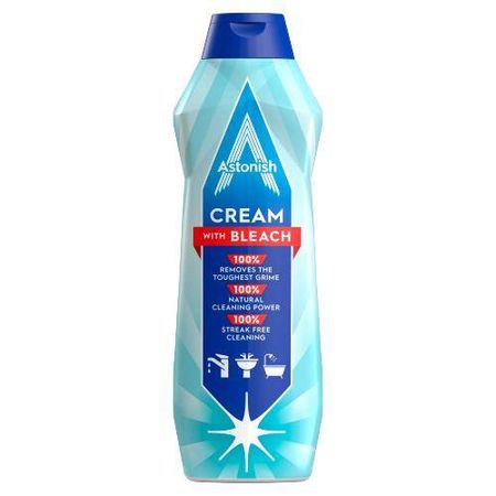 ASTONISH CREAM BLEACH MLECZKO DO CZYSZCZENIA Z WYBIELACZEM 500 ml