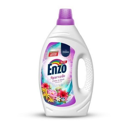 ENZO ELITE LIMITED 6IN1 COLOR & DARK GEL AYURVEDA ŻEL DO PRANIA 100 PRAŃ 4L 