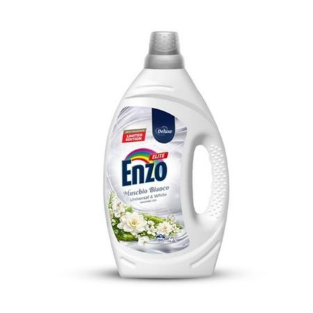 ENZO ELITE LIMITED 6IN1 UNIVERSAL & WHITE GEL MUSCHIO BIANCO ŻEL DO PRANIA 100 PRAŃ 4L