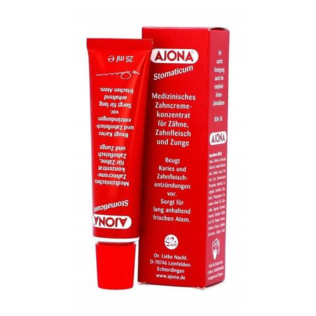 AJONA STOMATICUM SKONCENTROWANA PASTA DO ZĘBÓW 25ML