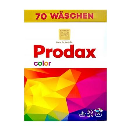 PRODAX COLOR PROSZEK DO PRANIA Z MYDŁEM MARSYLSKIM 70 PRAŃ 4,55KG