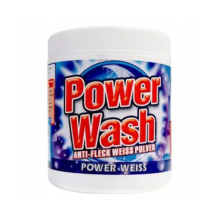 POWER WASH ANTI FLECK WEISS PULVER WYBIELACZ/ODPLAMIACZ DO TKANIN 500G
