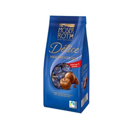 MOSER ROTH DELICE MLECZNE PRALINY Z NADZIENIEM 140G