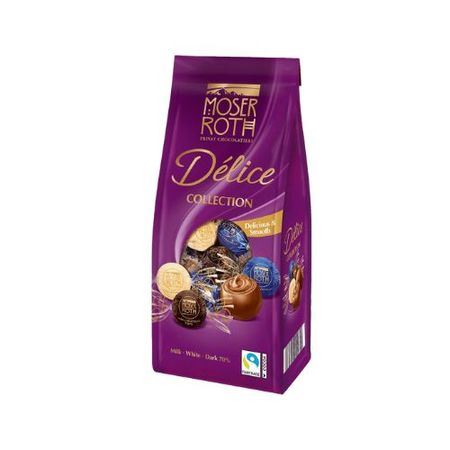 MOSER ROTH DELICE MIX SMAKÓW PRALINY Z NADZIENIEM 140G